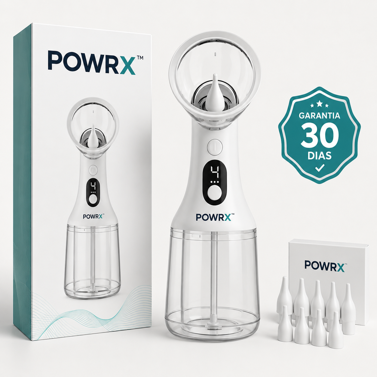 POWRX™ Limpador Auricular Elétrico